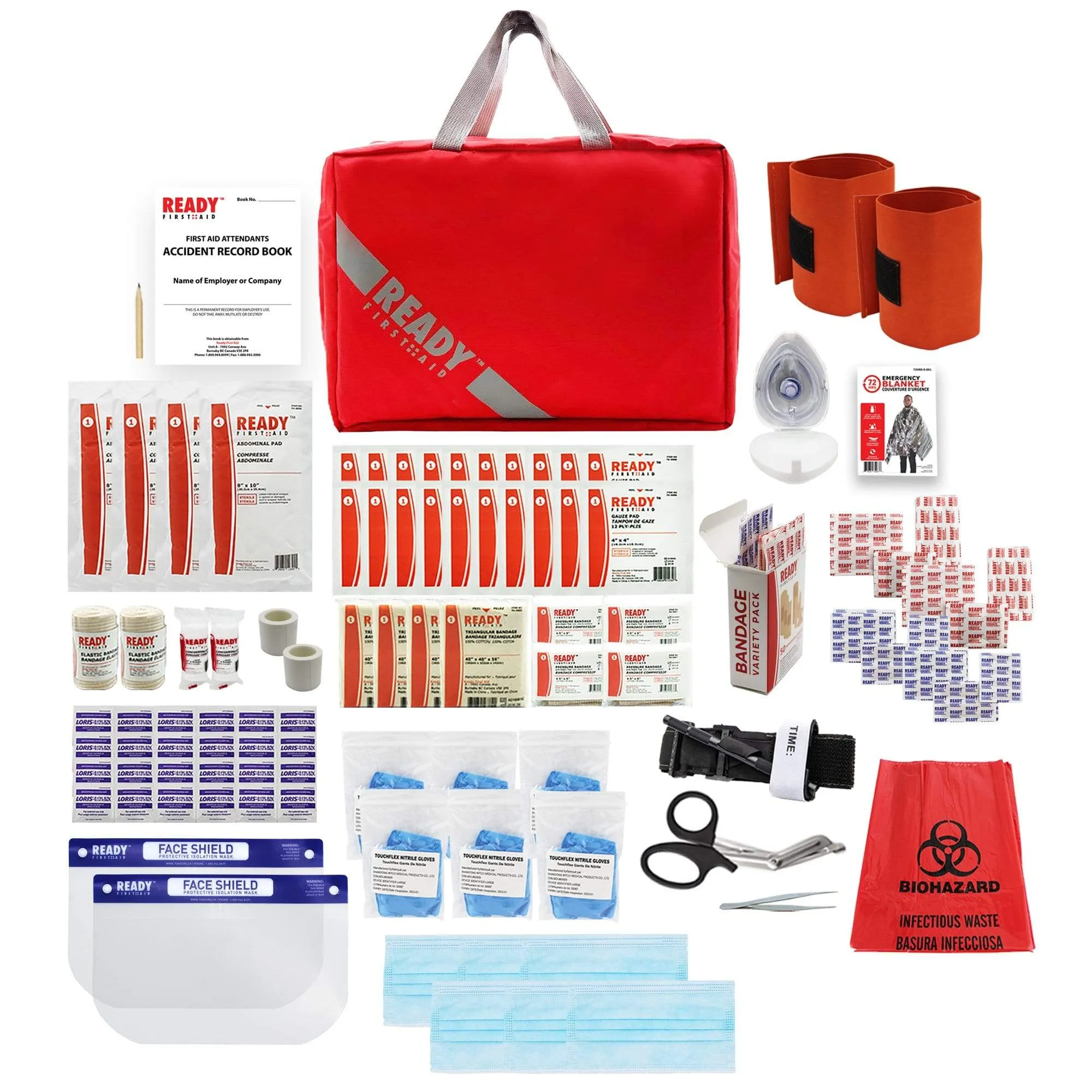 72HRS Cabinet Emergency Kit - 500 Person