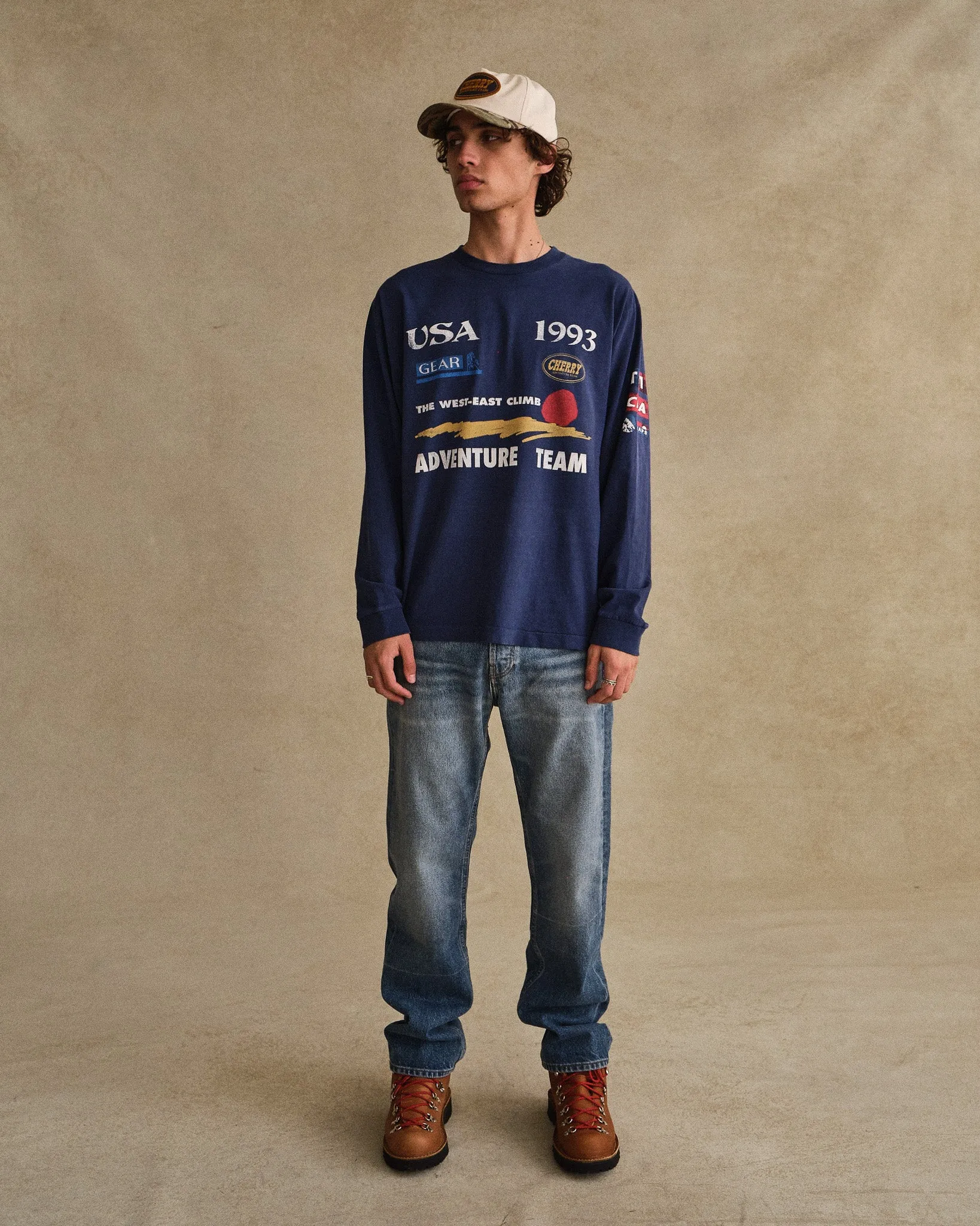 Adventure Team L/S T-Shirt (Navy)