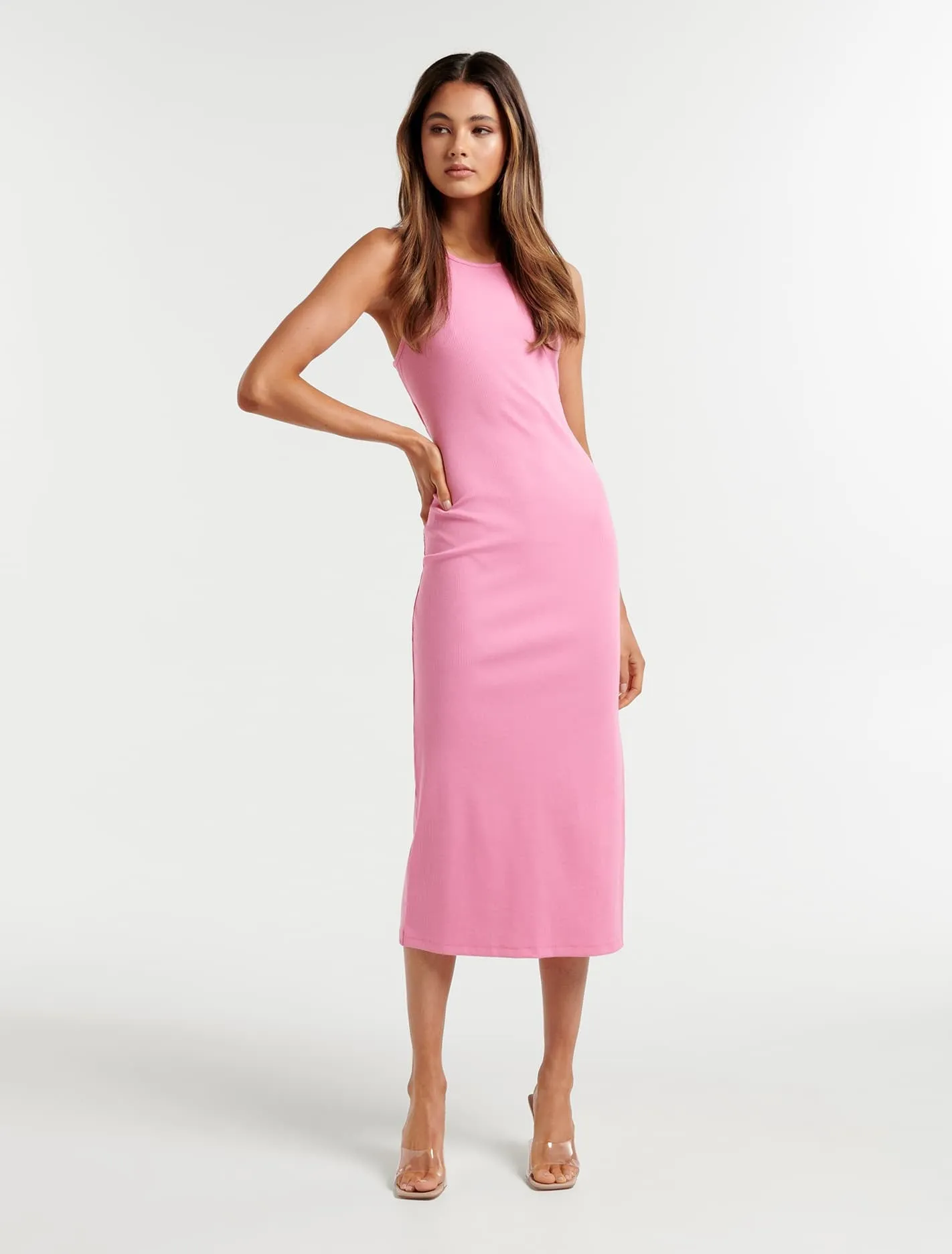 Alister Twist Back Midi Dress