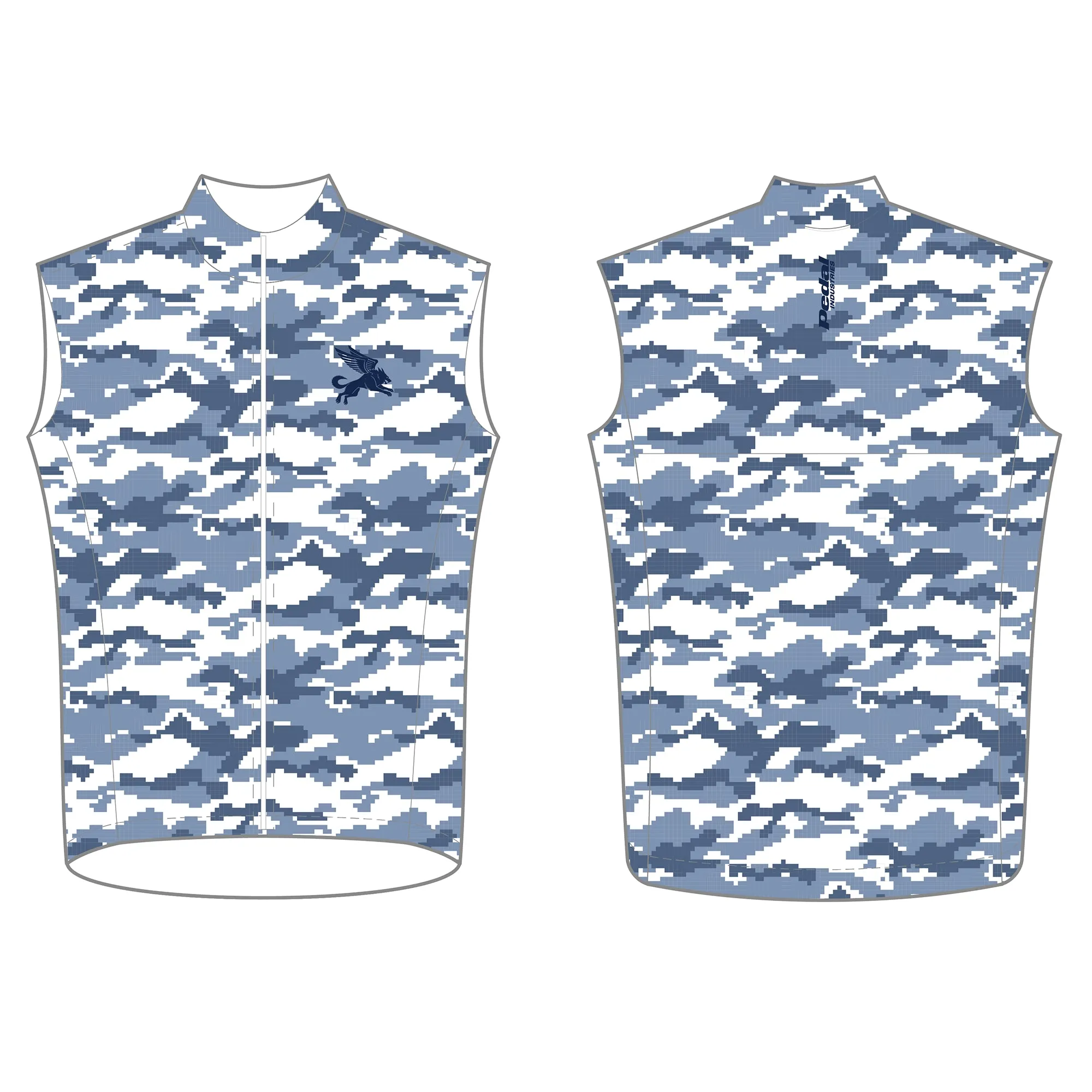 ALL CAMO Race VEST ISD ARCTIC