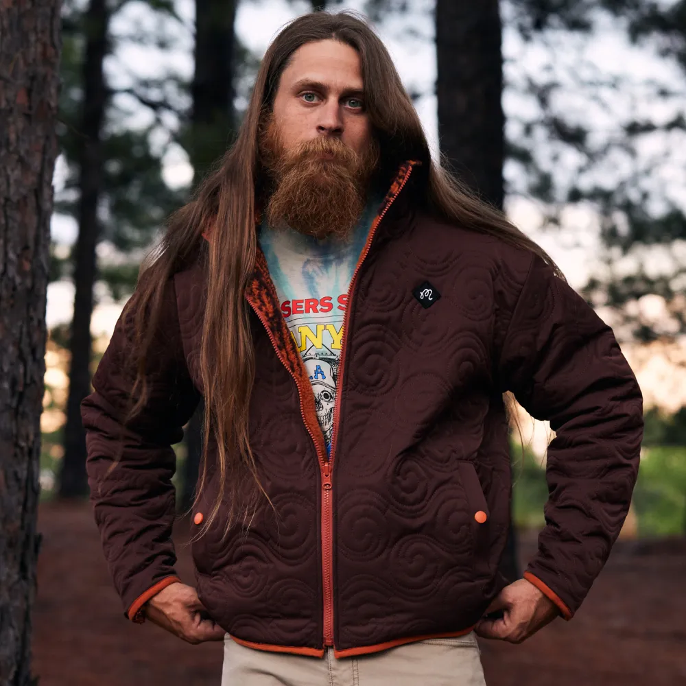 ASHEVILLE REVERSIBLE SHERPA JACKET