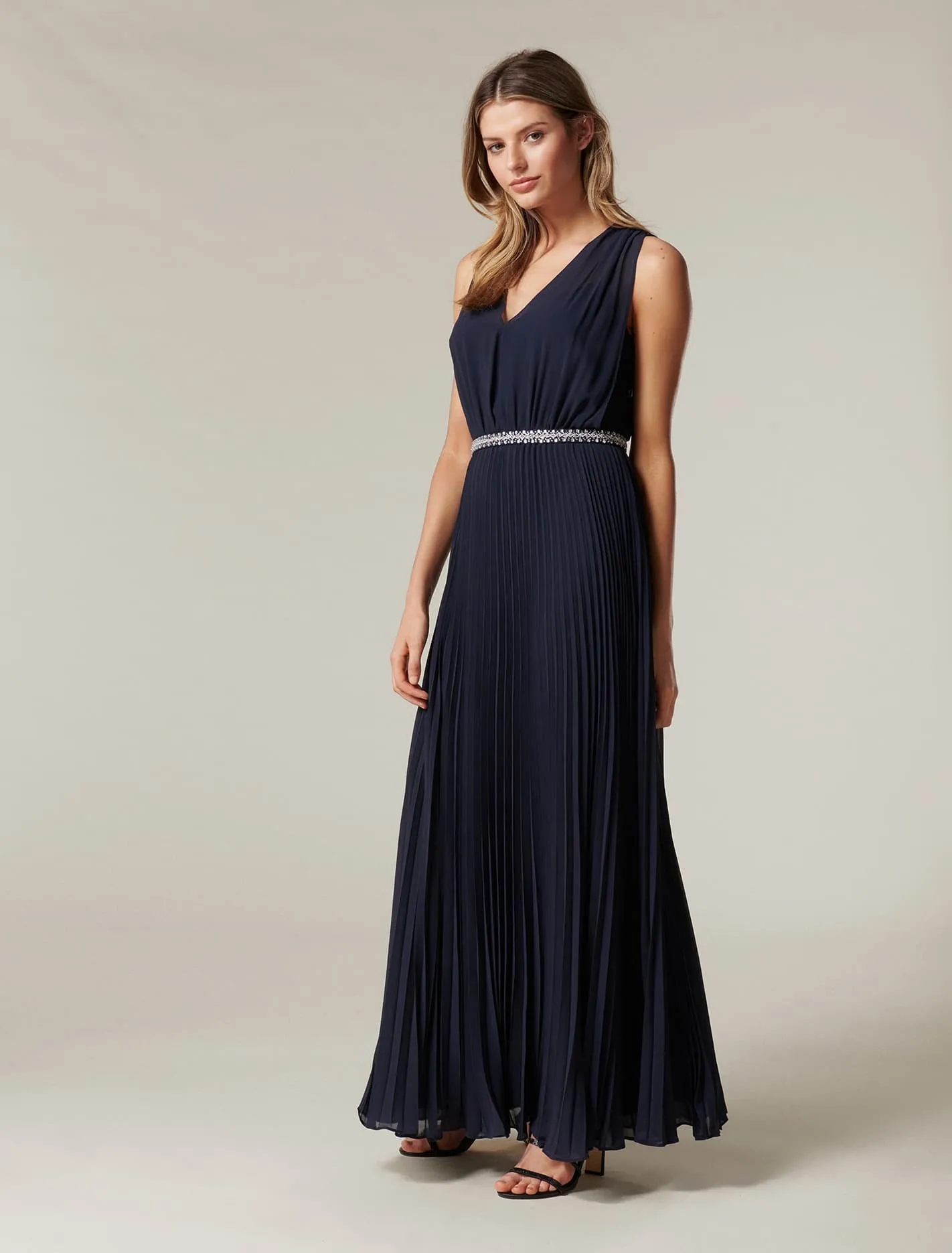 Aurora V Neck Maxi Dress