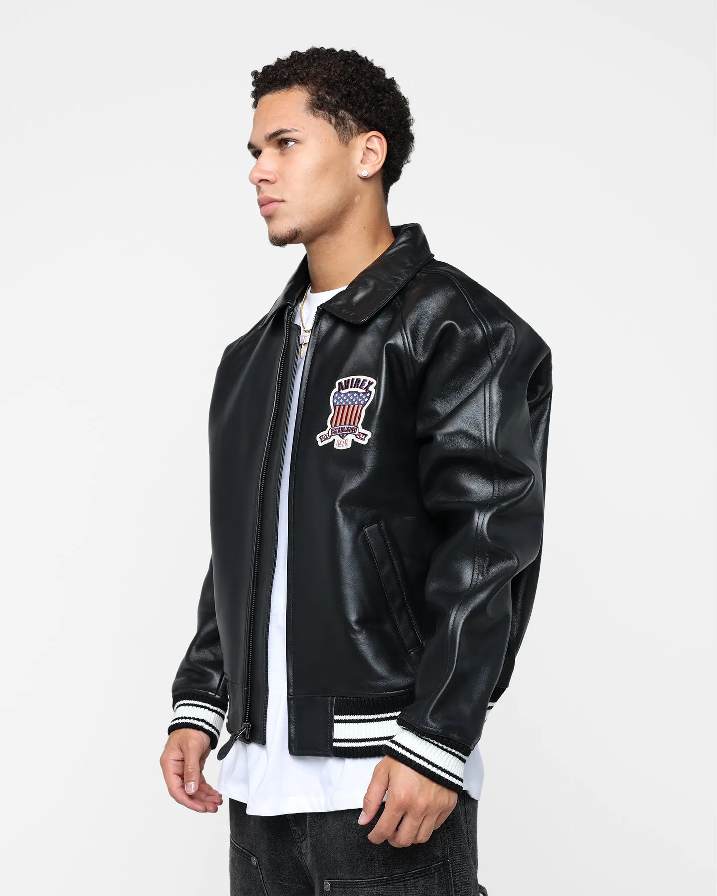 Avirex Icon Jacket Jet Black