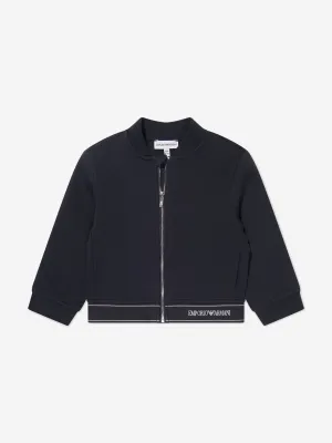 Baby Boys Bomber Jacket In Navy