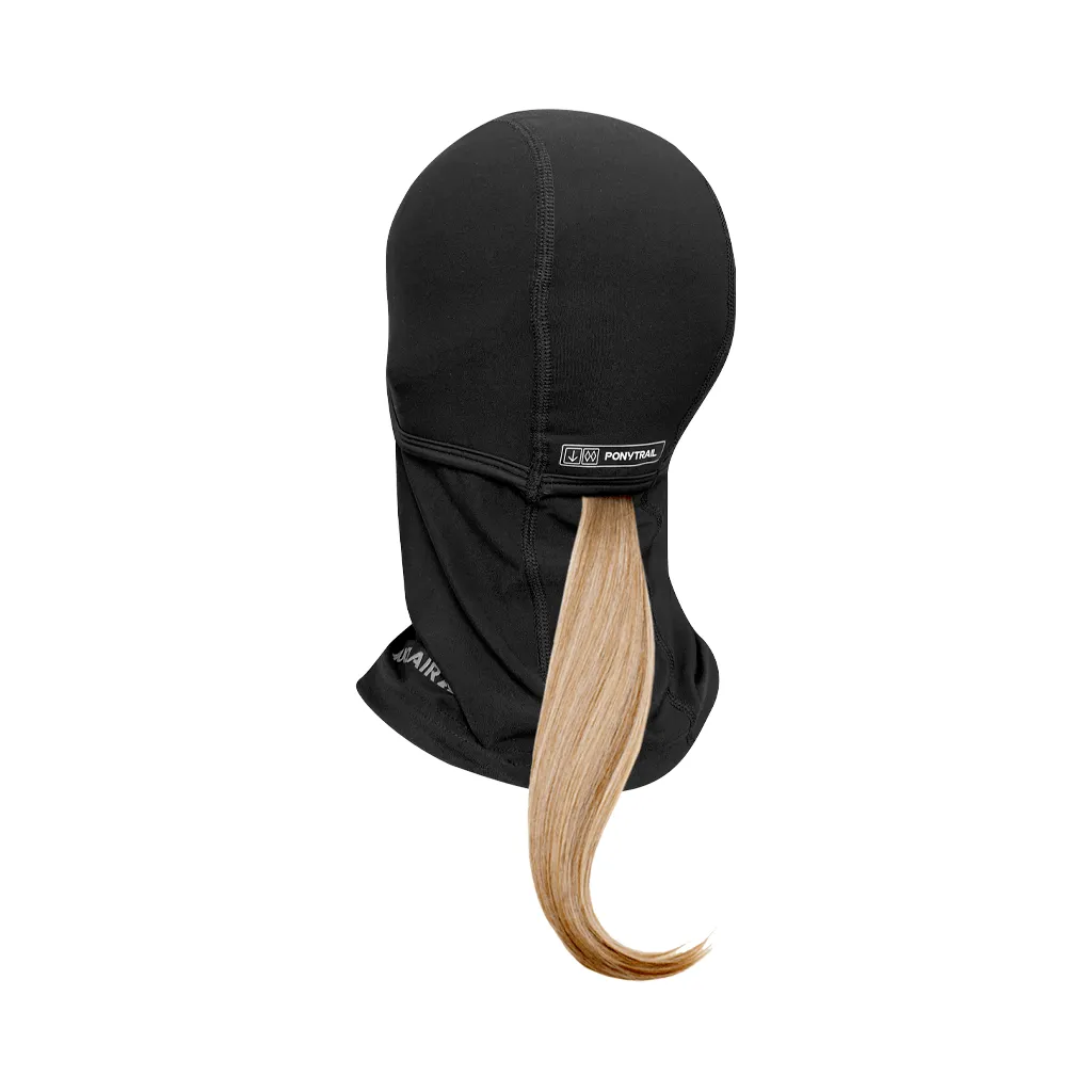 Balaclava Auclair Ponytrail - Black