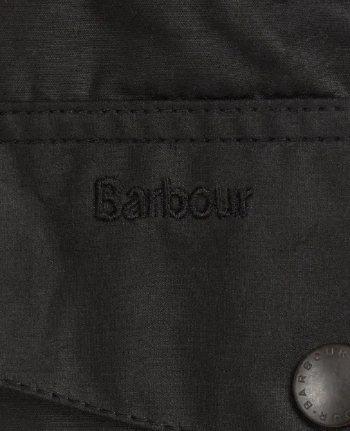 Barbour Black Sapper Wax Jacket