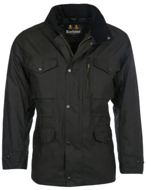 Barbour Black Sapper Wax Jacket