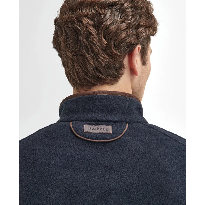 Barbour Langdale Mens Fleece Jacket - Navy