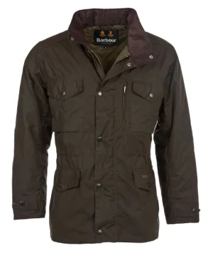 Barbour Olive Sapper Wax Jacket