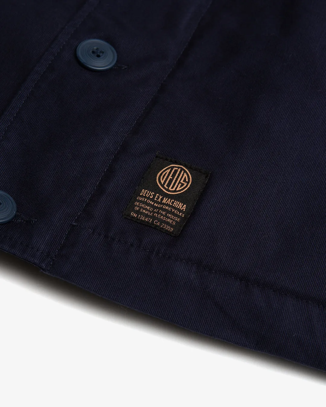 Barry Deck Jacket - Navy