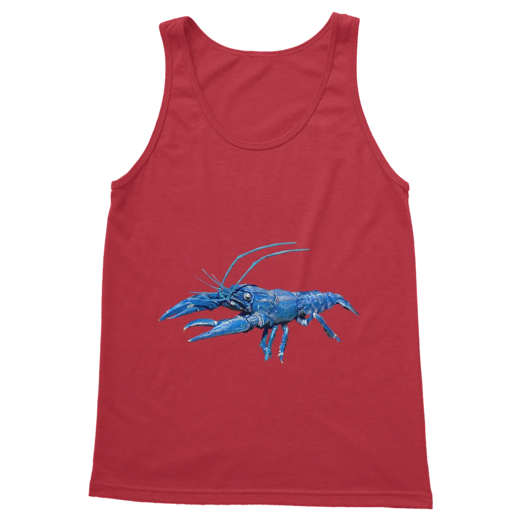 Blue Crawfish Classic Adult Vest Top