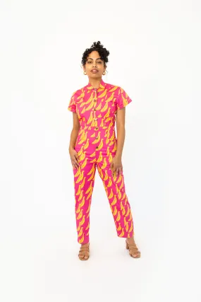 Bold Banana Jumpsuit (Final Sale)