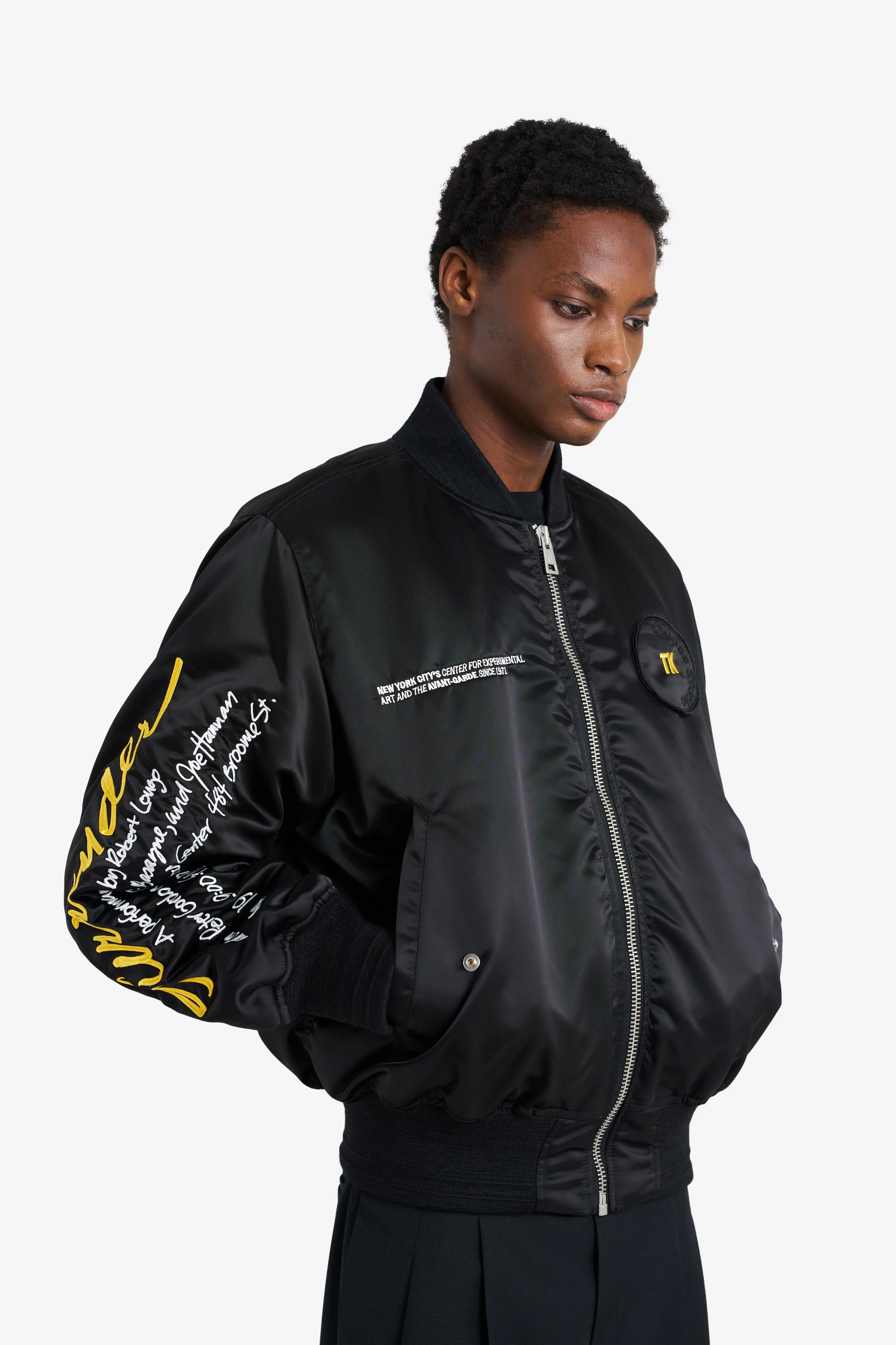 BOMBER JACKET THE KITCHEN BLACK