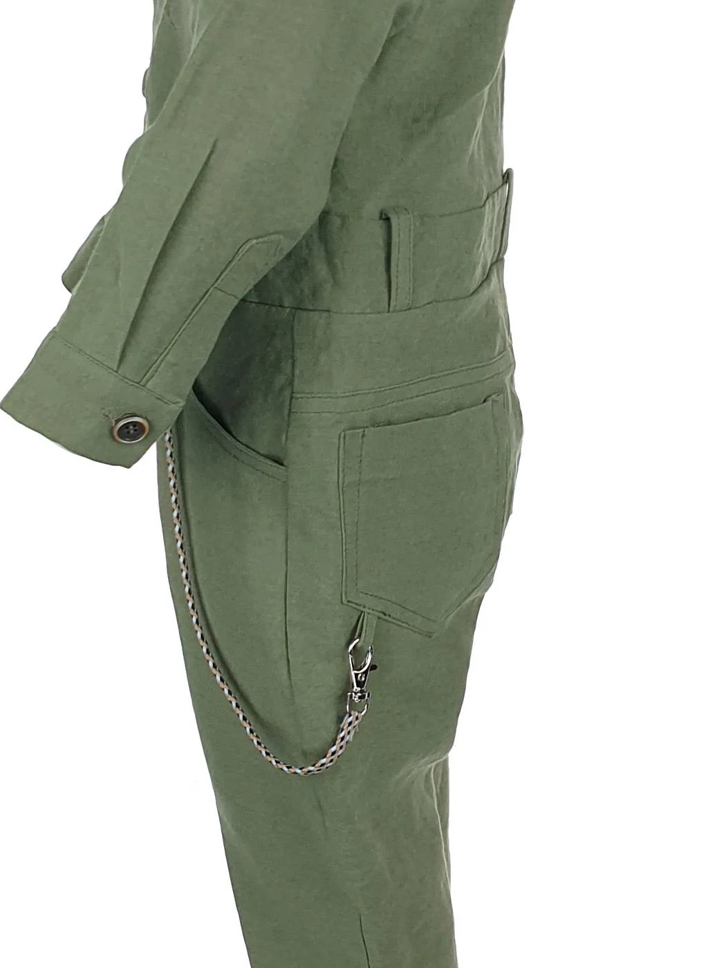 Boy's Jumpsuit - PILOT UNIFORM Green