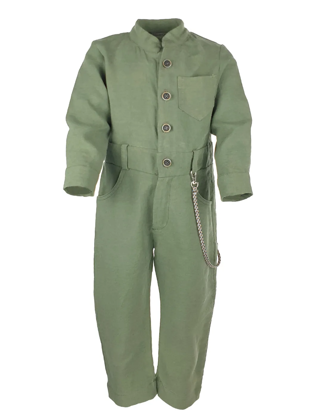 Boy's Jumpsuit - PILOT UNIFORM Green