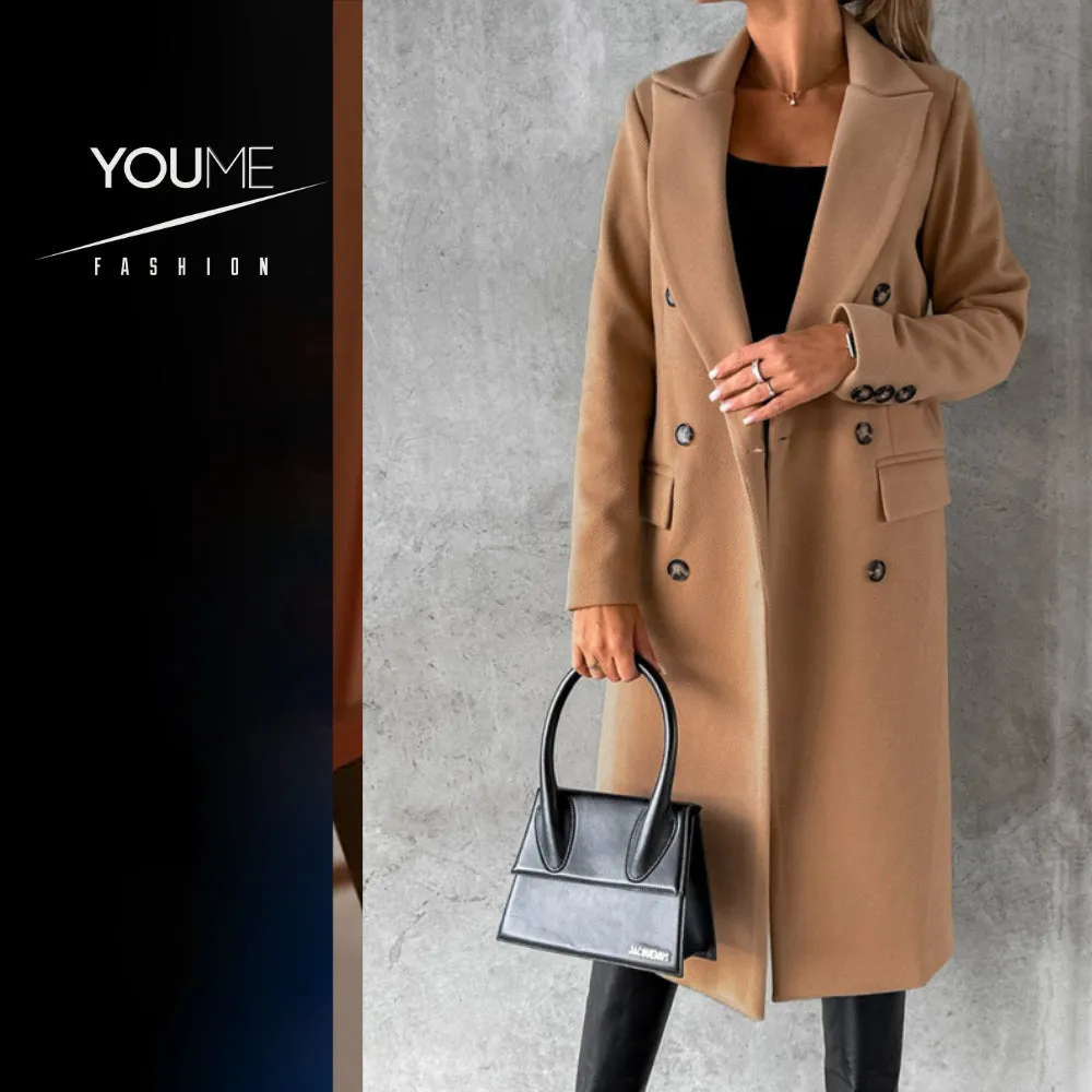 Business Casual Overcoat for Women