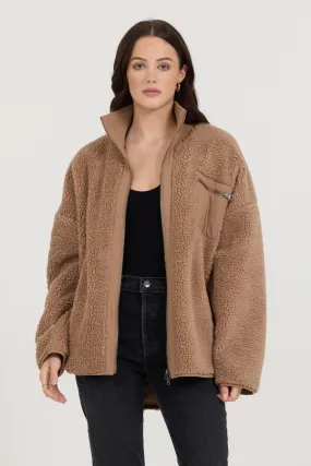 Cappuccino Sherpa Jacket