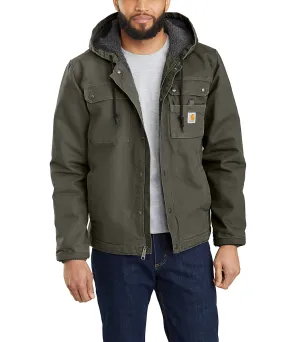 Carhartt Washed Duck Bartlett Jacket - Moss