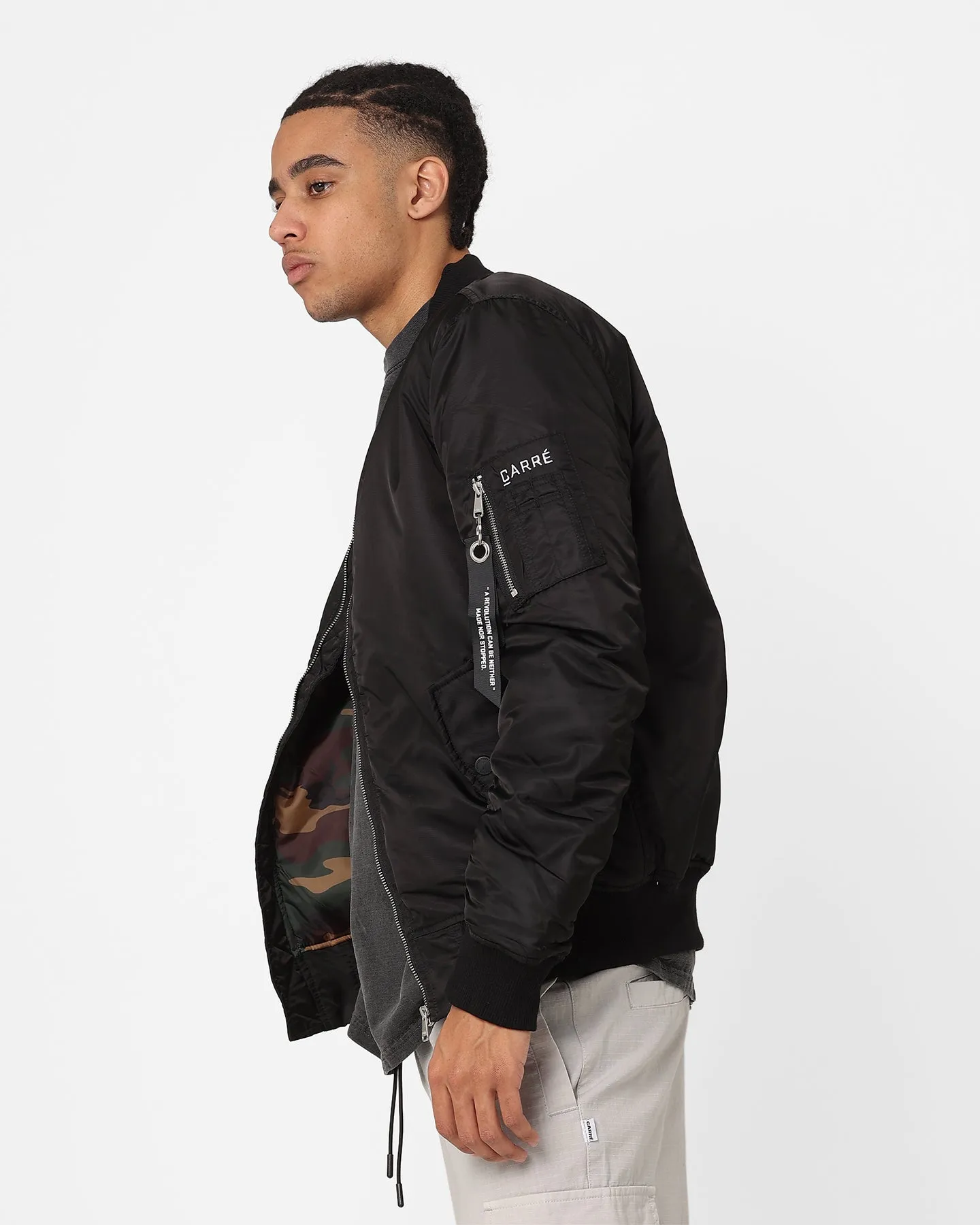 Carré C-47 Bomber 2.0 Jacket Black