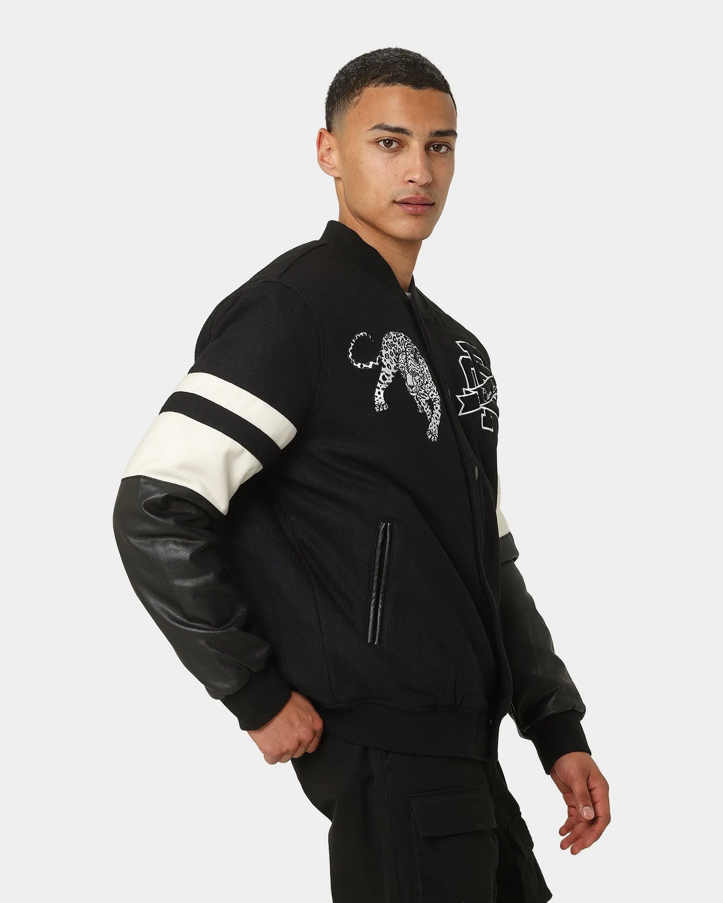 Carré Leo Varsity Jacket Black