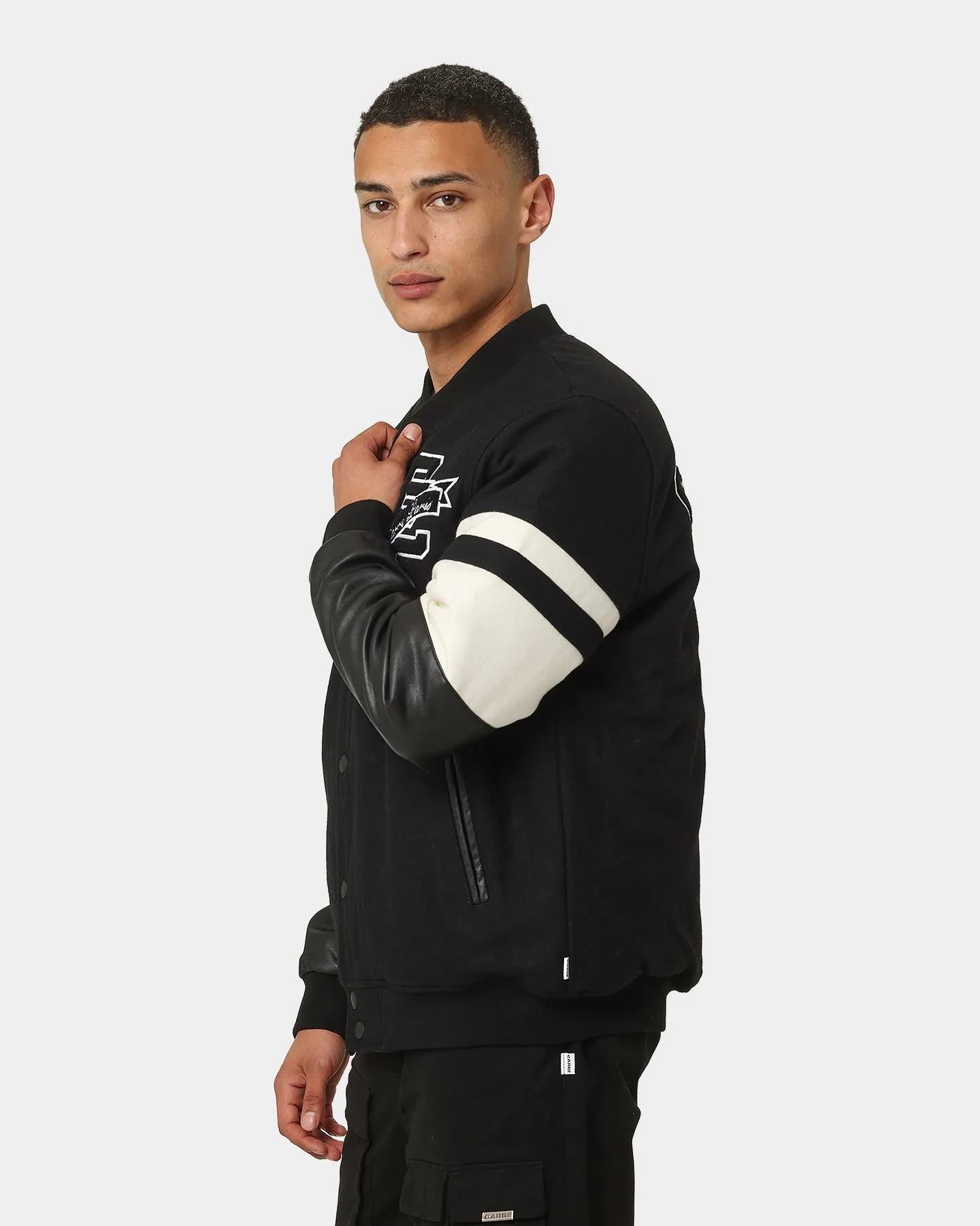 Carré Leo Varsity Jacket Black