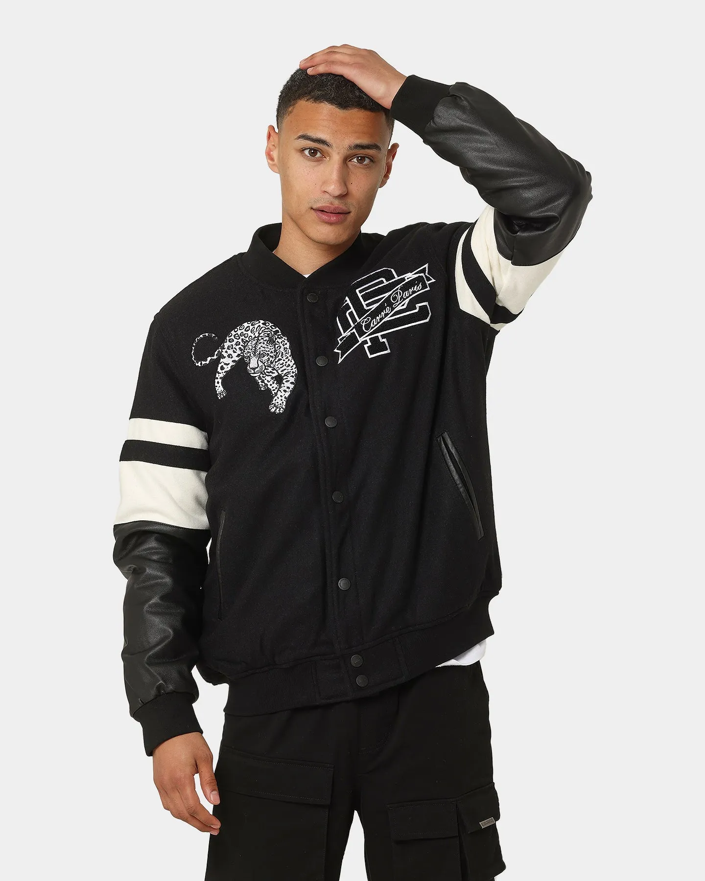 Carré Leo Varsity Jacket Black