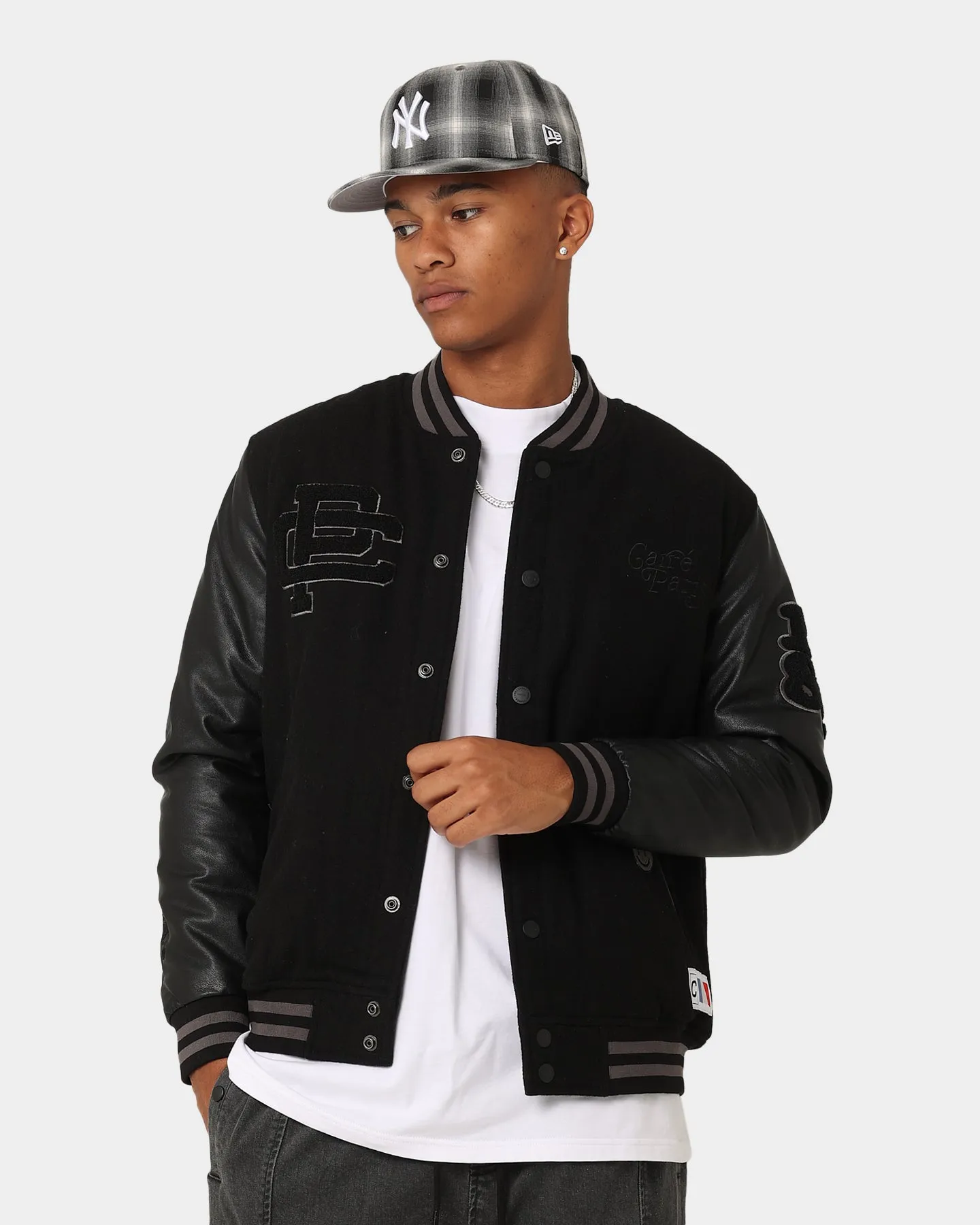 Carré Peace Varsity Jacket Black/Black