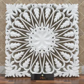 Chic Wood Hand Carved Wall Panel