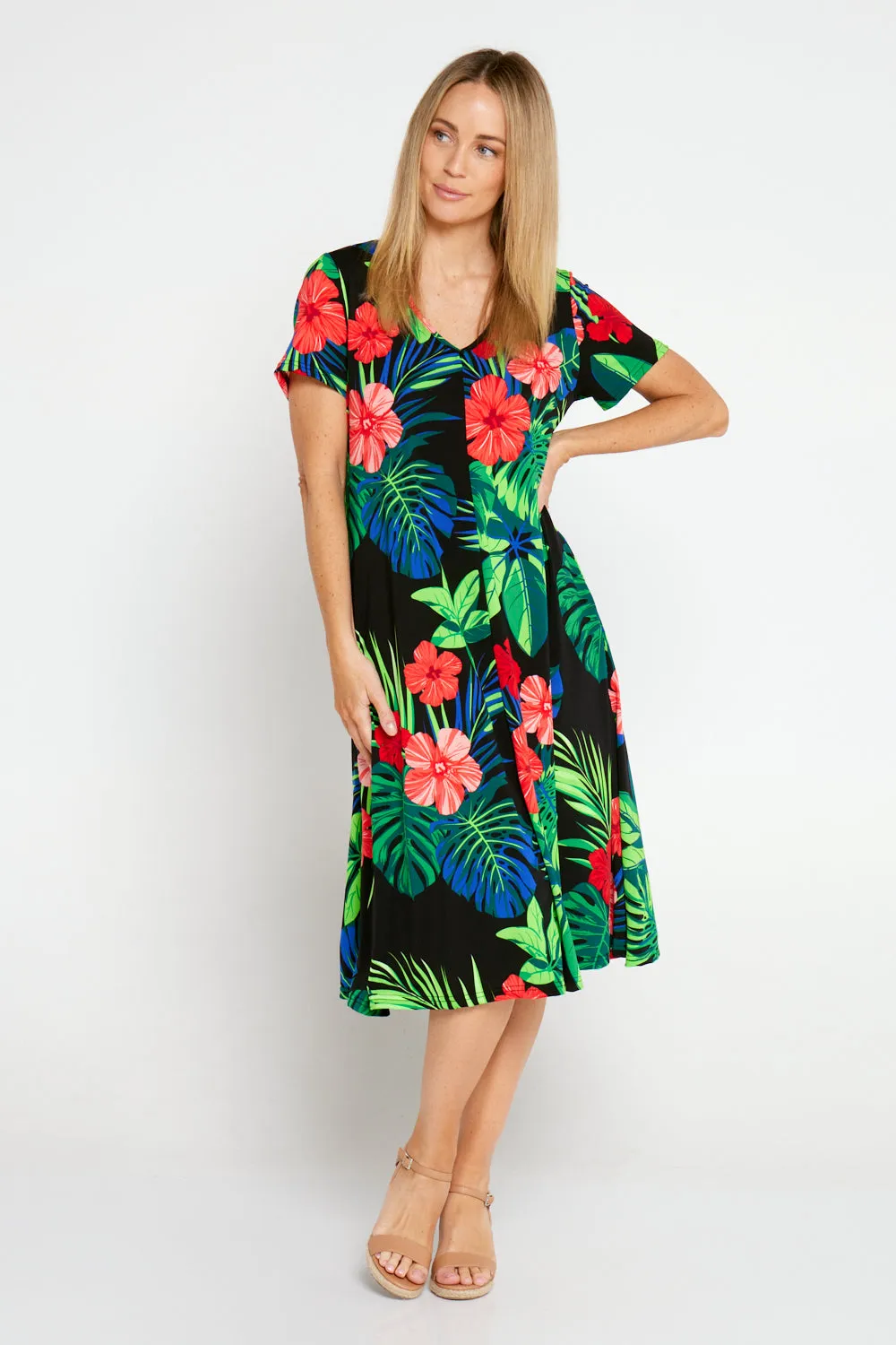 Christobel Dress - Hibiscus Island