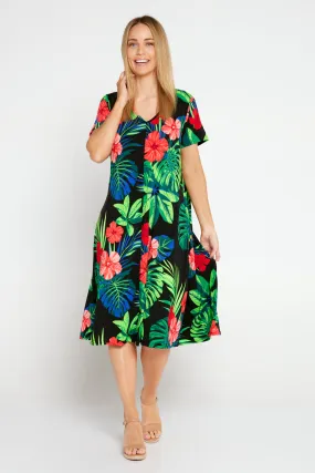 Christobel Dress - Hibiscus Island