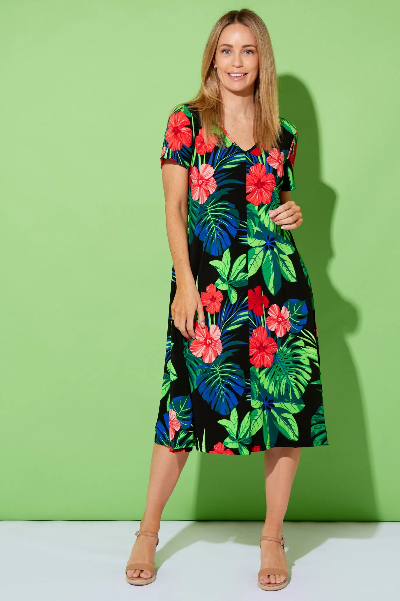 Christobel Dress - Hibiscus Island