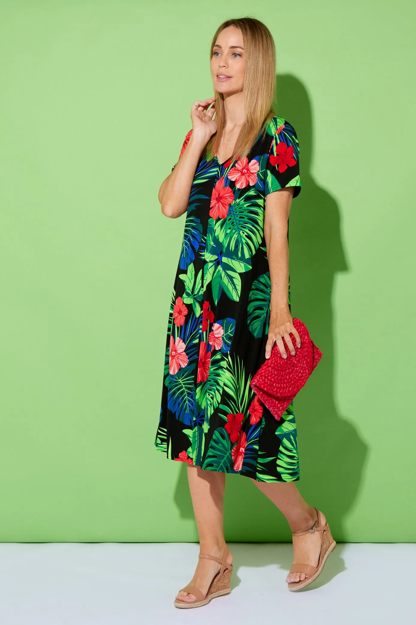 Christobel Dress - Hibiscus Island