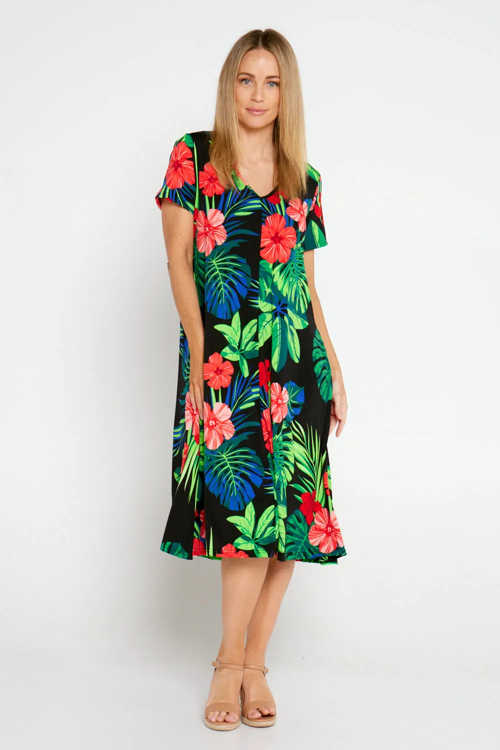 Christobel Dress - Hibiscus Island