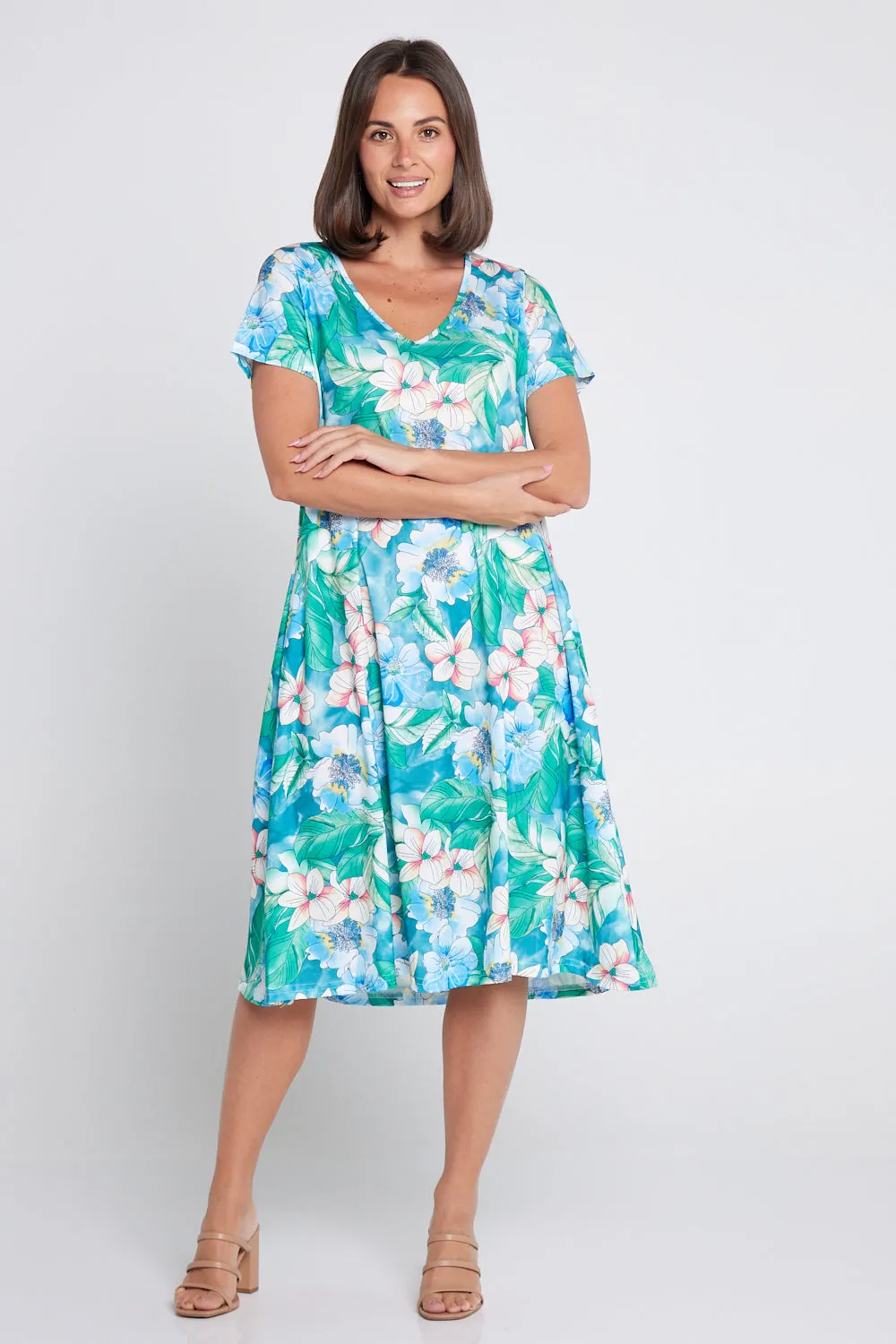 Christobel Dress - Summer Azalea