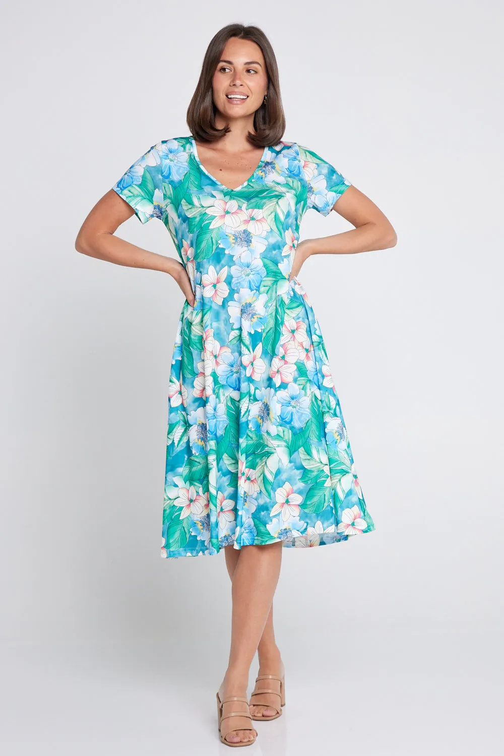 Christobel Dress - Summer Azalea