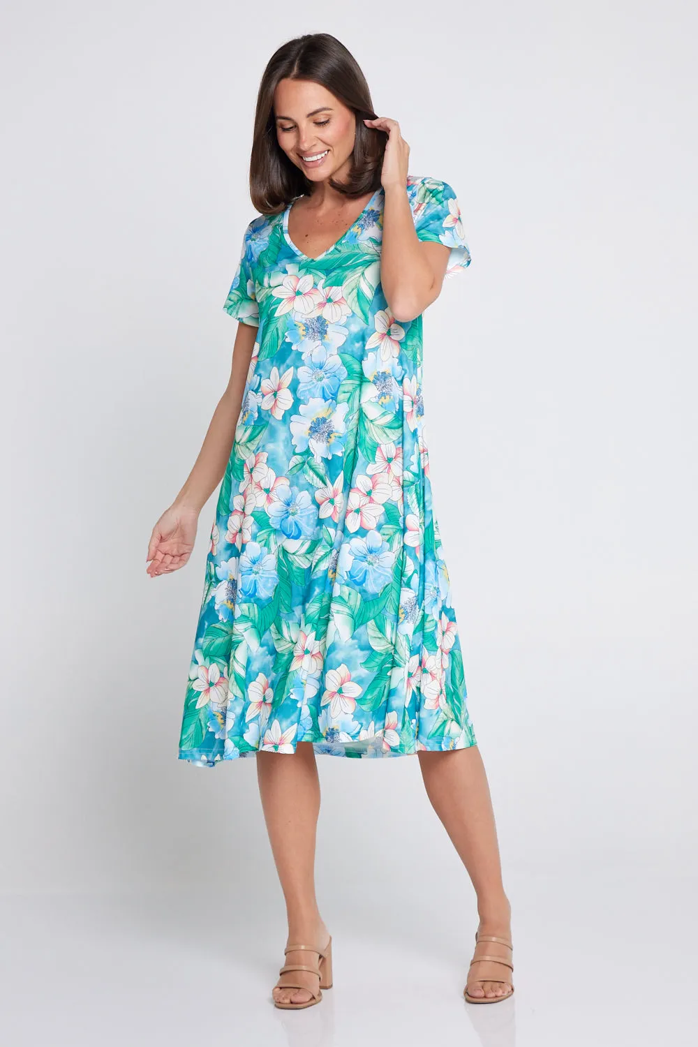 Christobel Dress - Summer Azalea