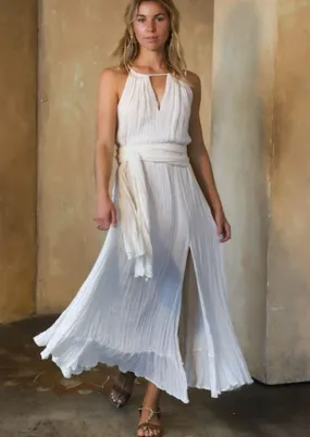 Clubhouse Maxi Dress in White