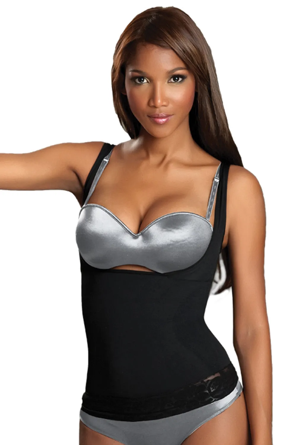 Co'Coon Braless Seamless T-Shirt Bio-Crystals, Womens Shapewear