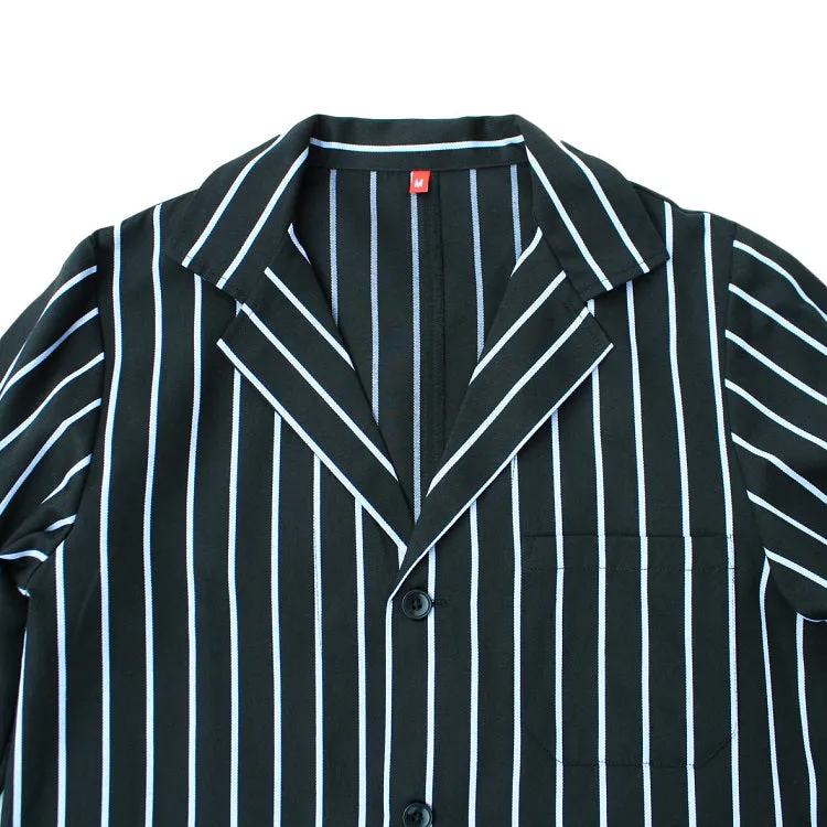 Cookman Lab Jacket - Stripe : Black