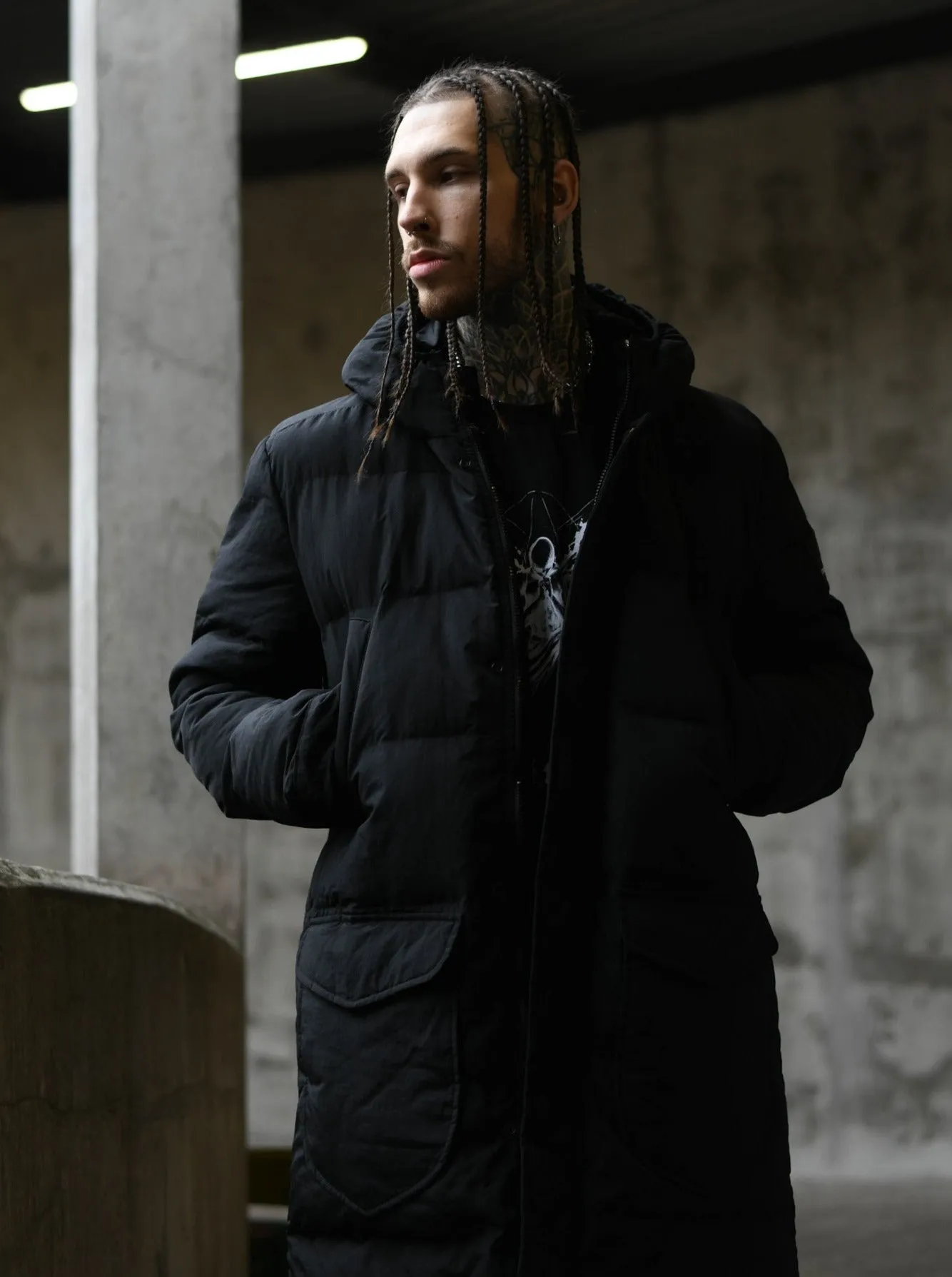 Core Puffer Long Winter Jacket