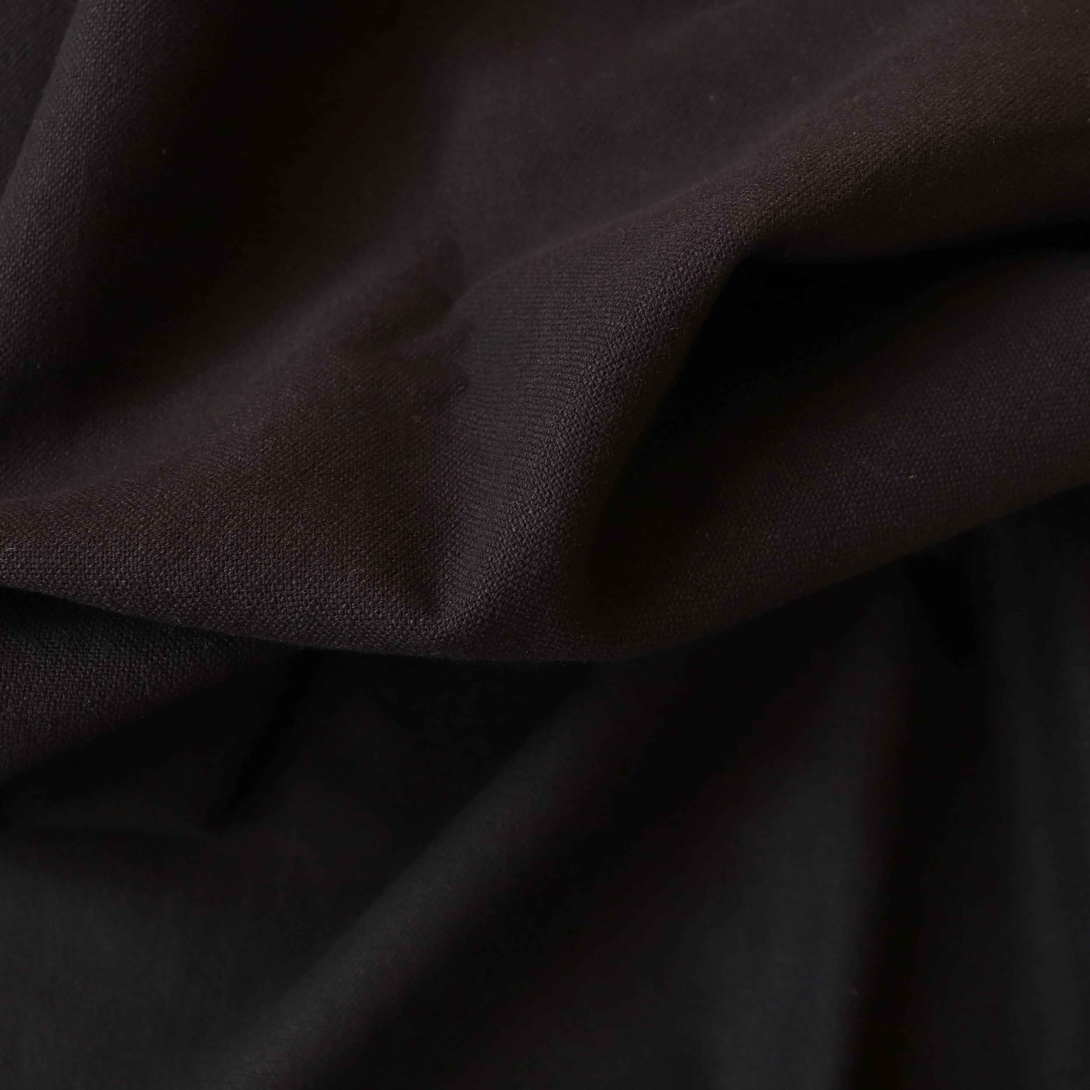 Cotton Linen Blend - Black