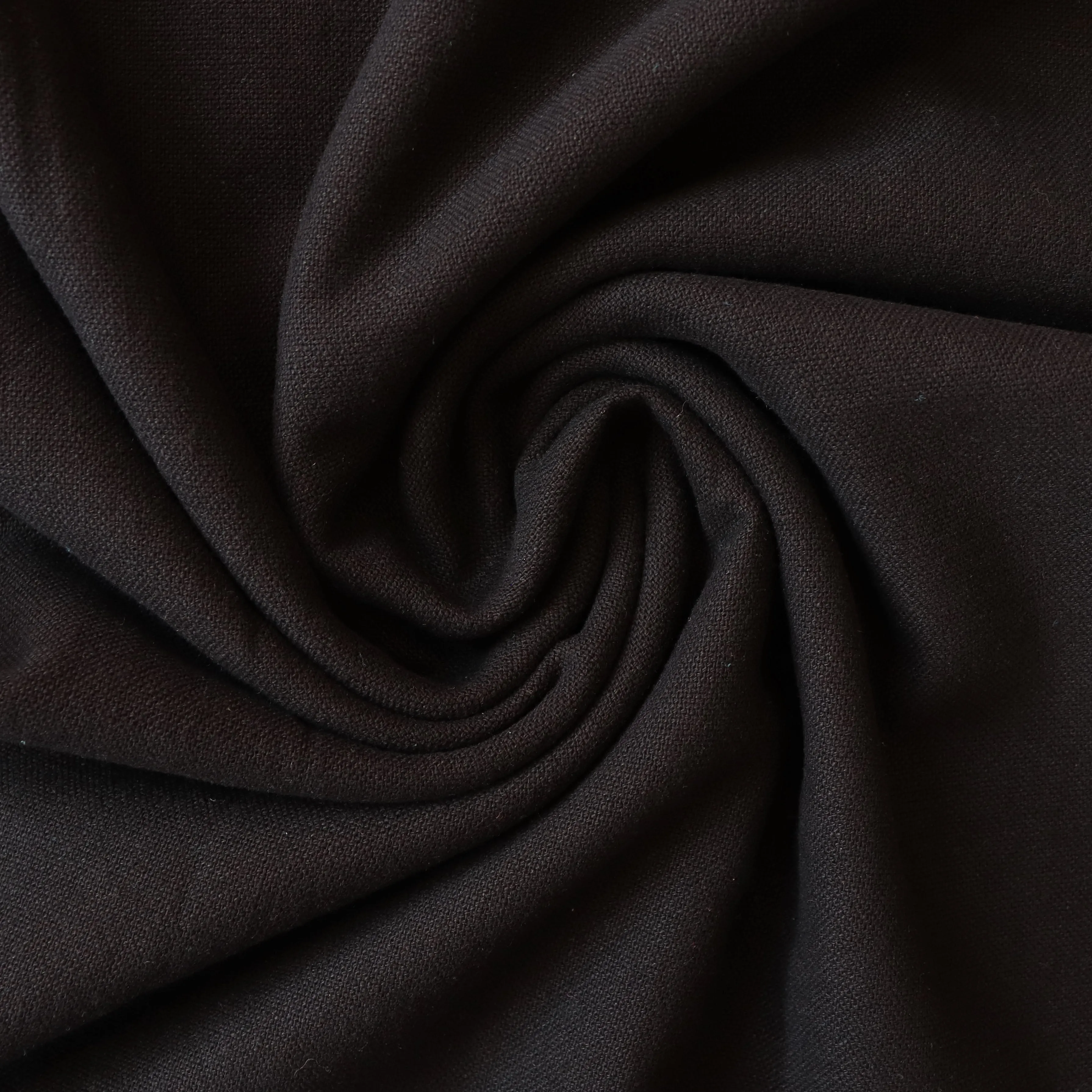 Cotton Linen Blend - Black