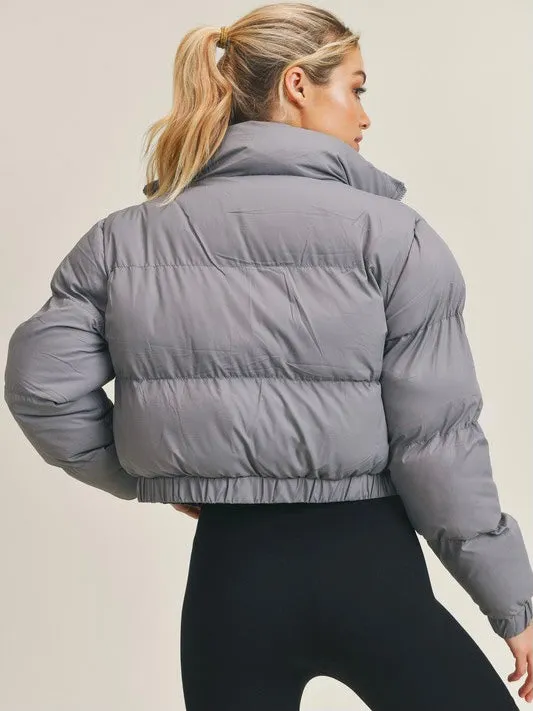 Cropped Puffer Jacket