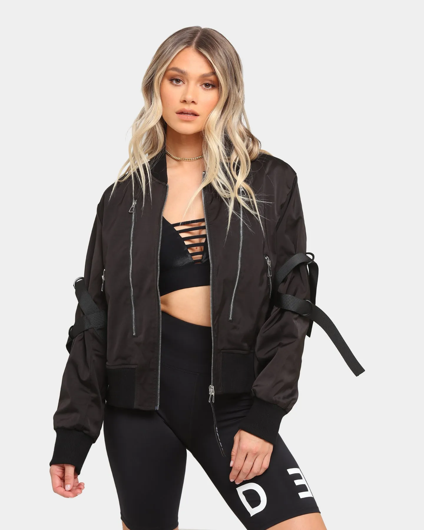 Dead Studios Women's Defence Bomber Black