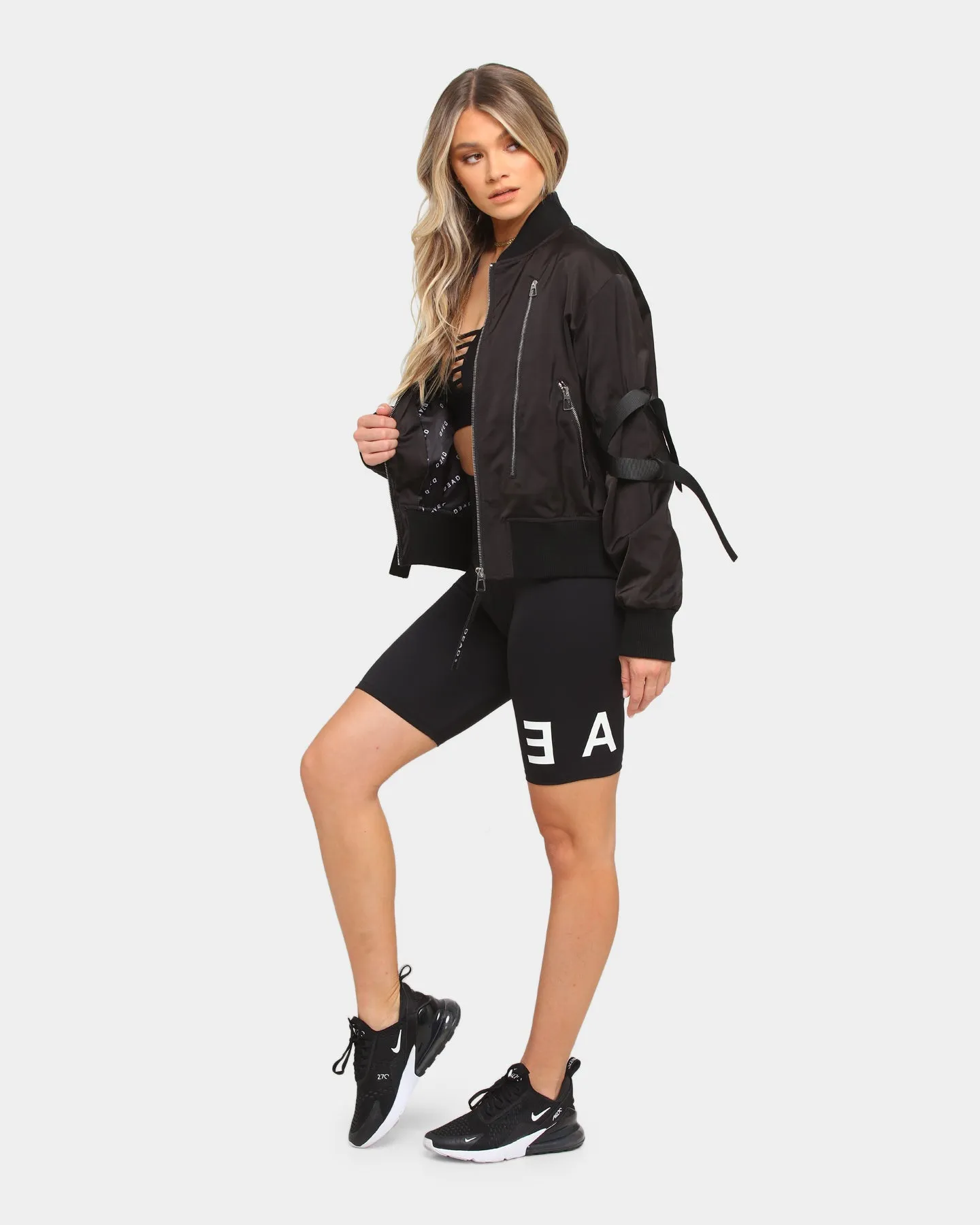 Dead Studios Women's Defence Bomber Black