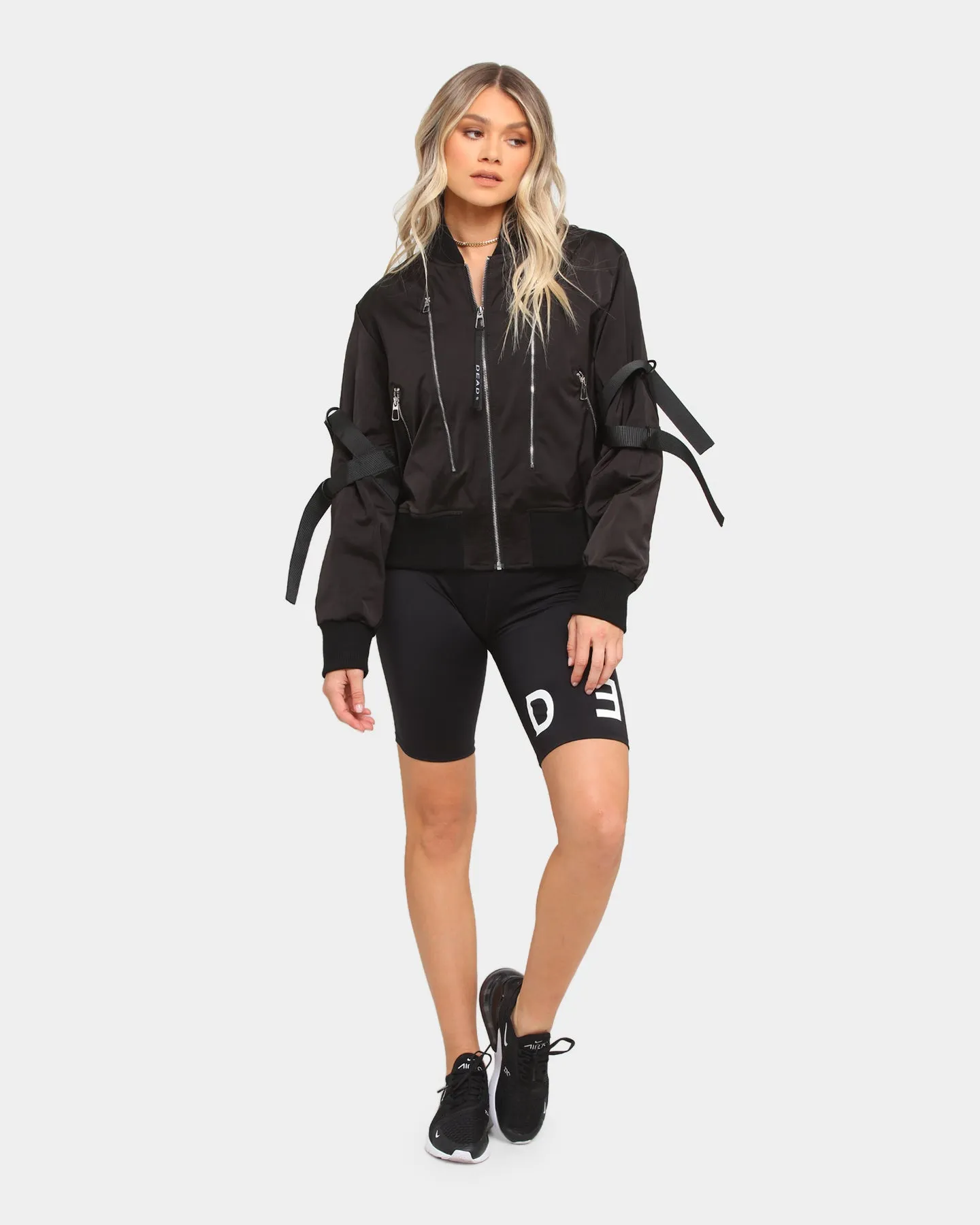 Dead Studios Women's Defence Bomber Black