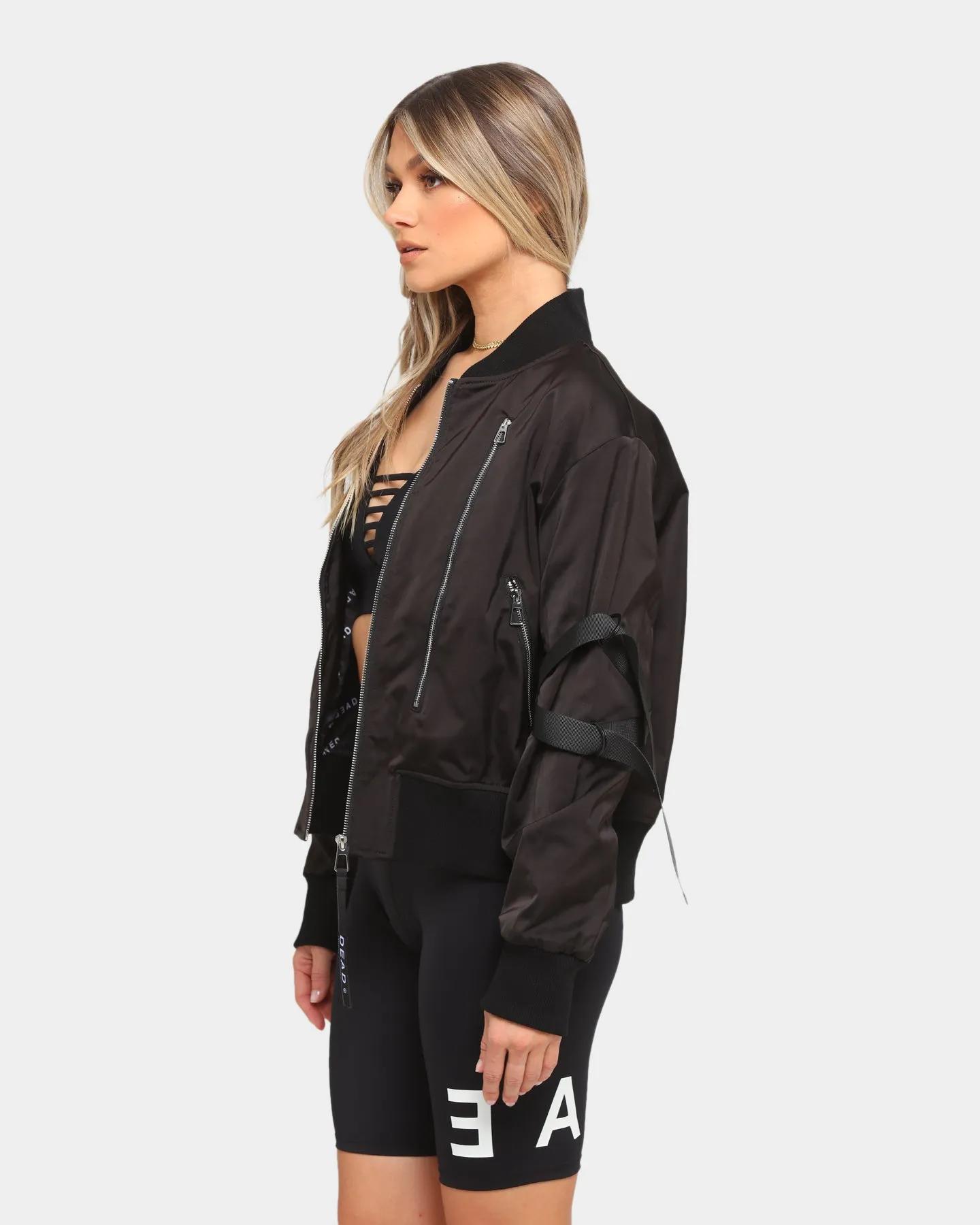 Dead Studios Women's Defence Bomber Black