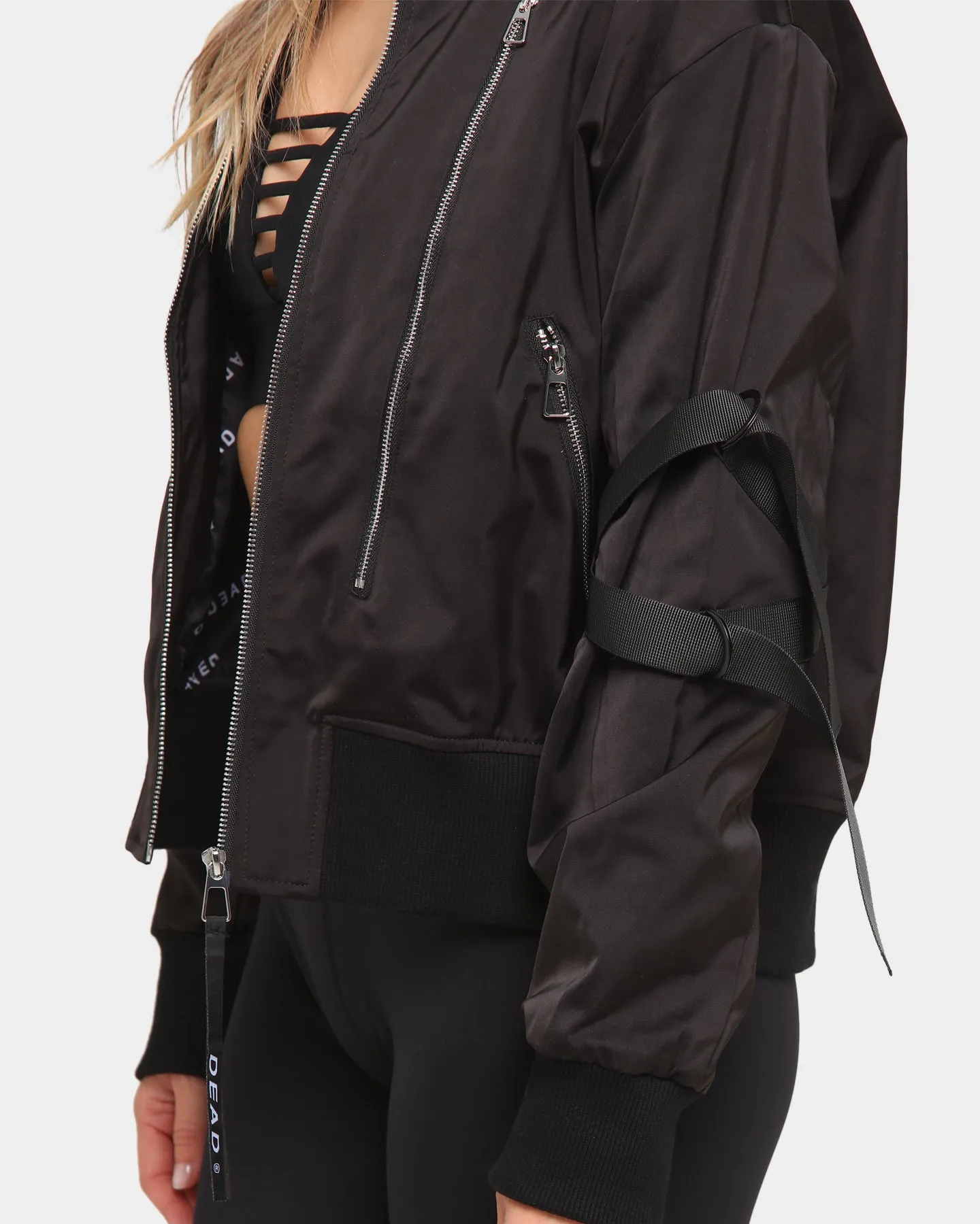 Dead Studios Women's Defence Bomber Black