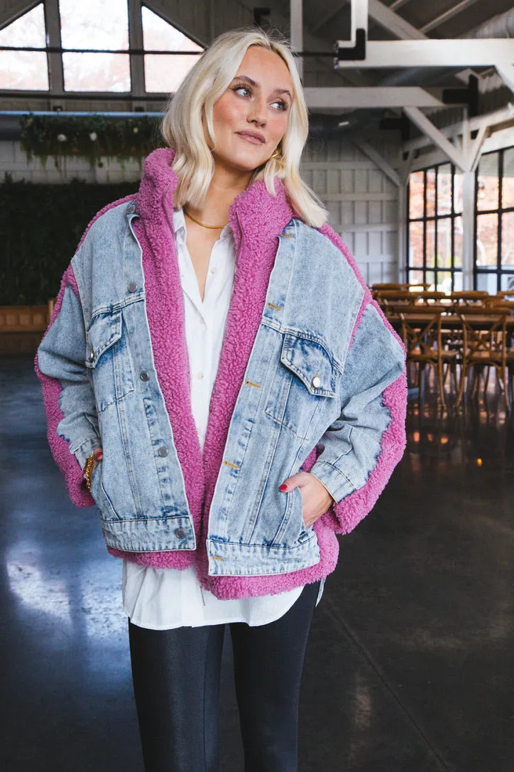 Dover Denim Trucker Jacket, Candy Land | BLANK NYC