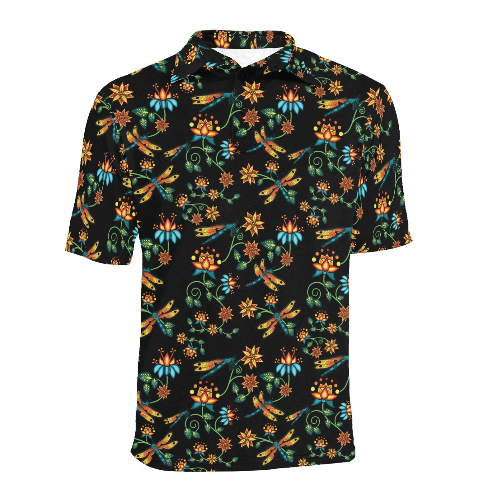 Dragon Lily Polo Shirt